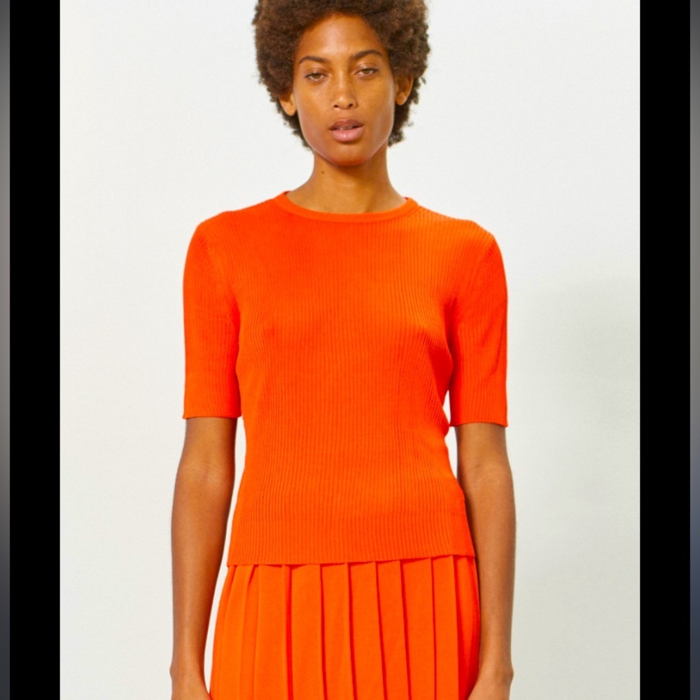 NWT MARA HOFFMAN MARLA POPPY SWEATER $300 fall colorful designer classic boho